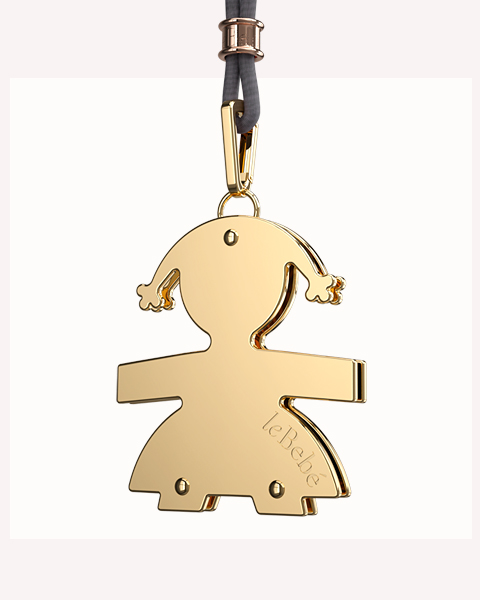 le bebe ciondoli classici femmina oro giallo lbb 003