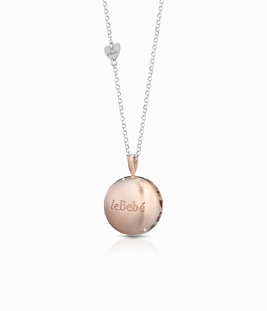 collana le bebe suonamore luna argento oro rosa snm 012