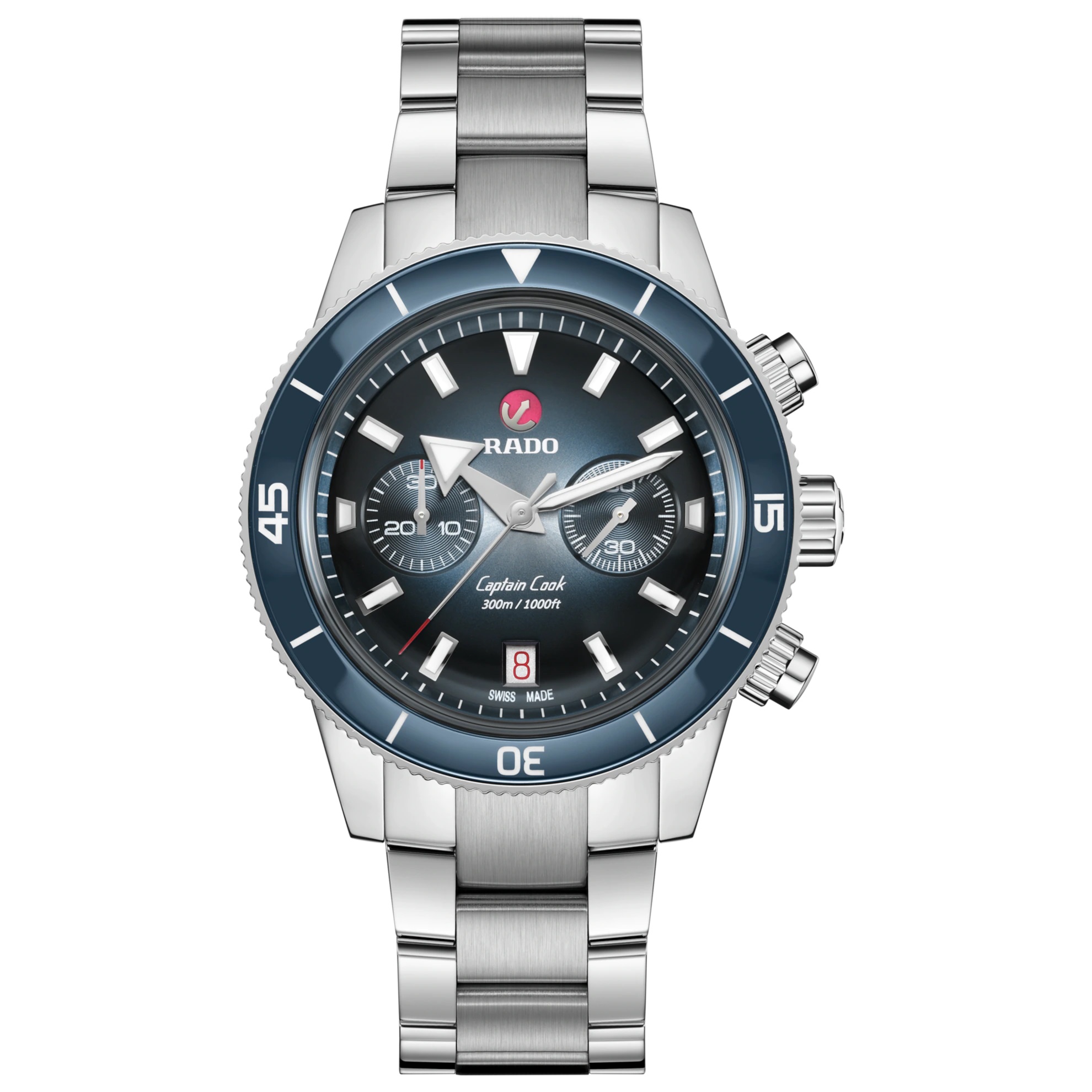 rado - captain cook automatic chronograph