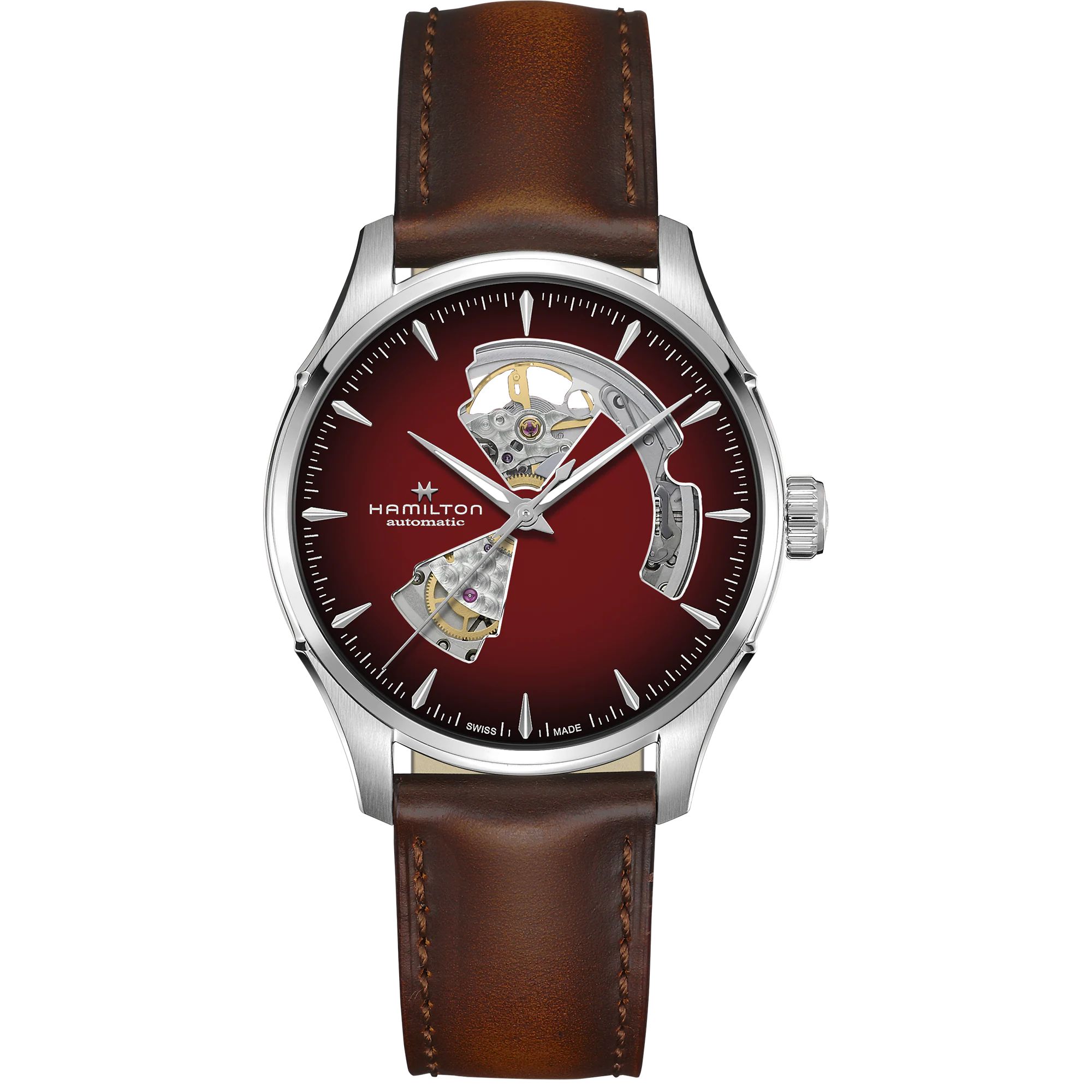 hamilton jazzmaster open heart auto