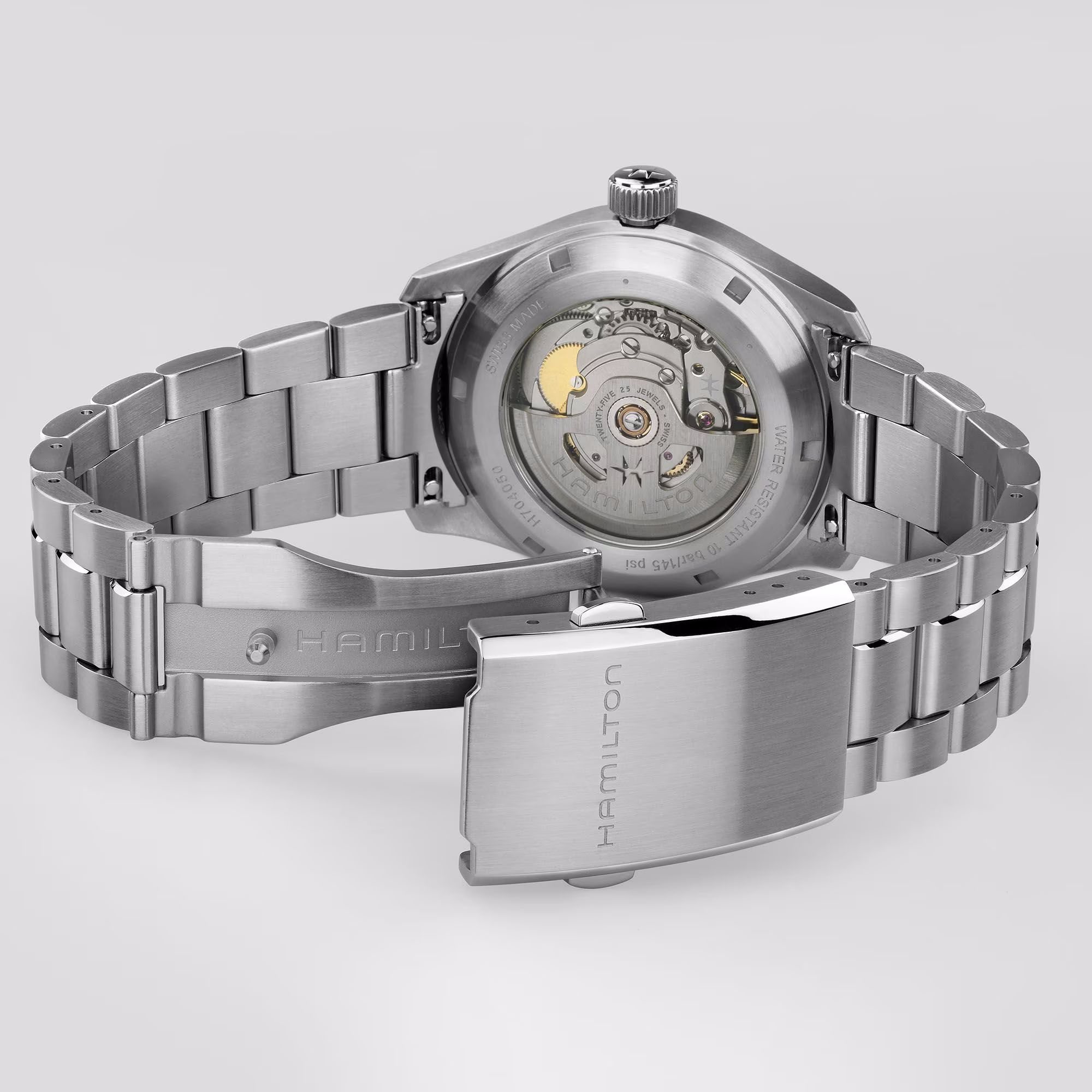 hamilton khaki field murph 38mm quadrante nero