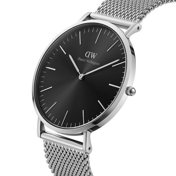 daniel wellington - classic mesh onyx