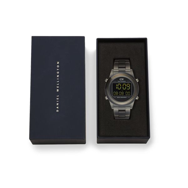 daniel wellington - retro digital dark grey