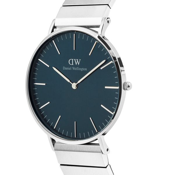 daniel wellington - classic piano link arctic silver