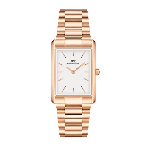 daniel wellington - bound 3-link rose gold