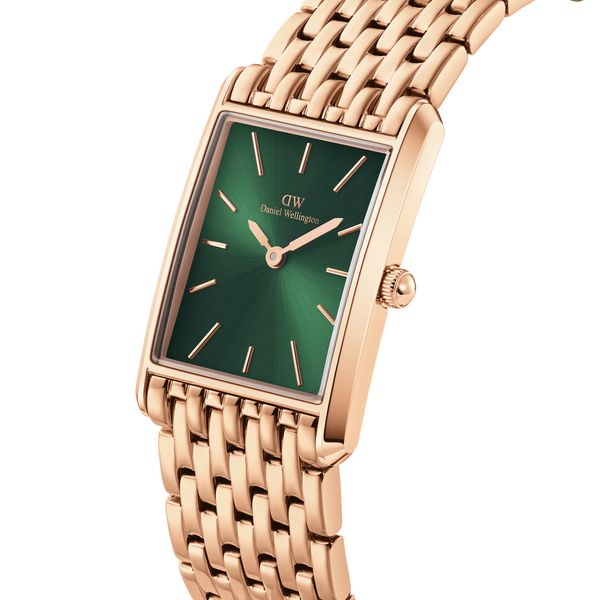 daniel wellington - bound 9-link emerald sunray
