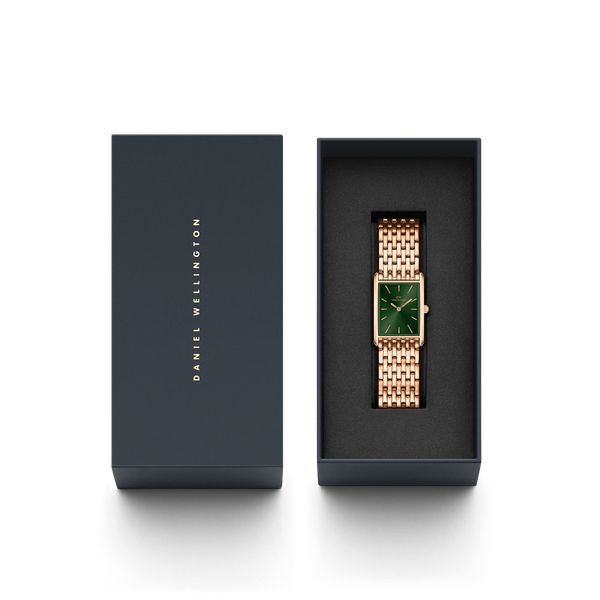 daniel wellington - bound 9-link emerald sunray
