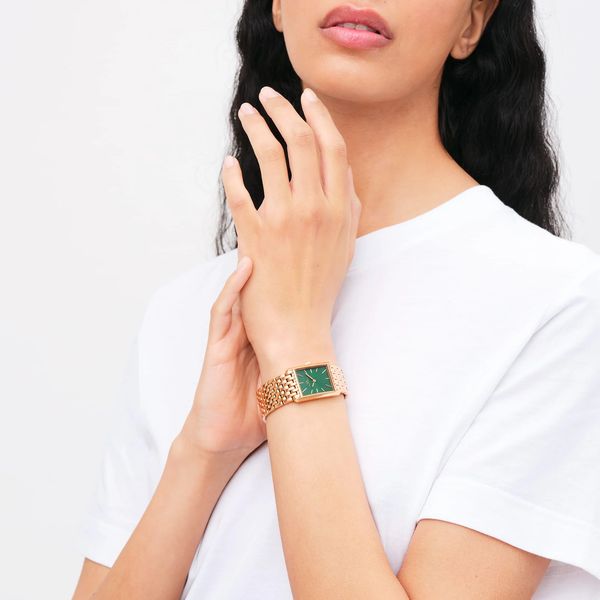 daniel wellington - bound 9-link emerald sunray