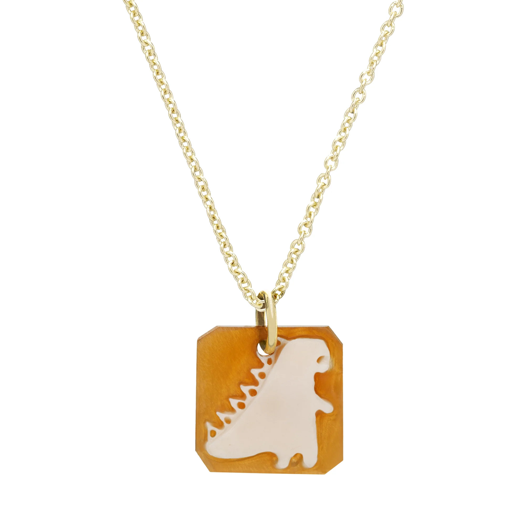 mini cameo dino collana
