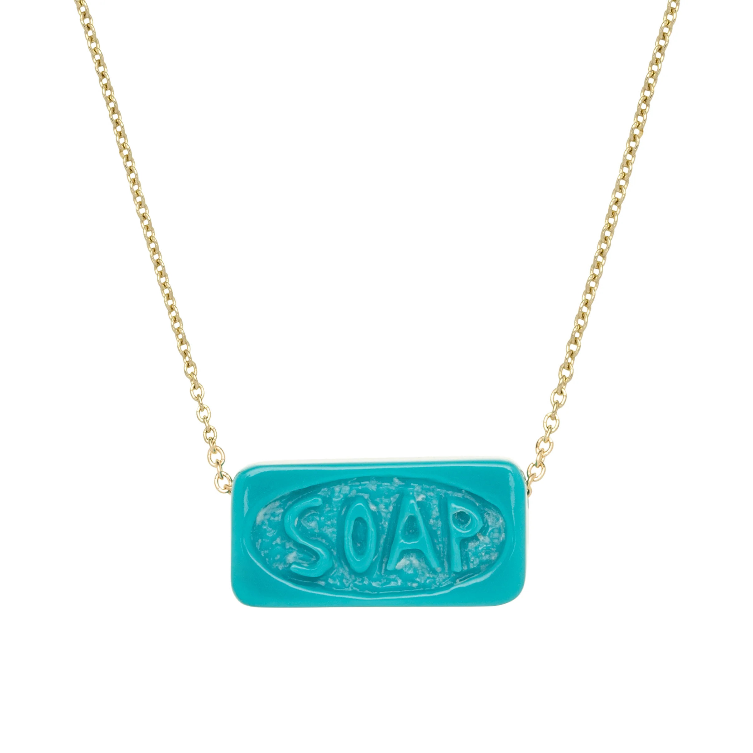 soap turchese collana