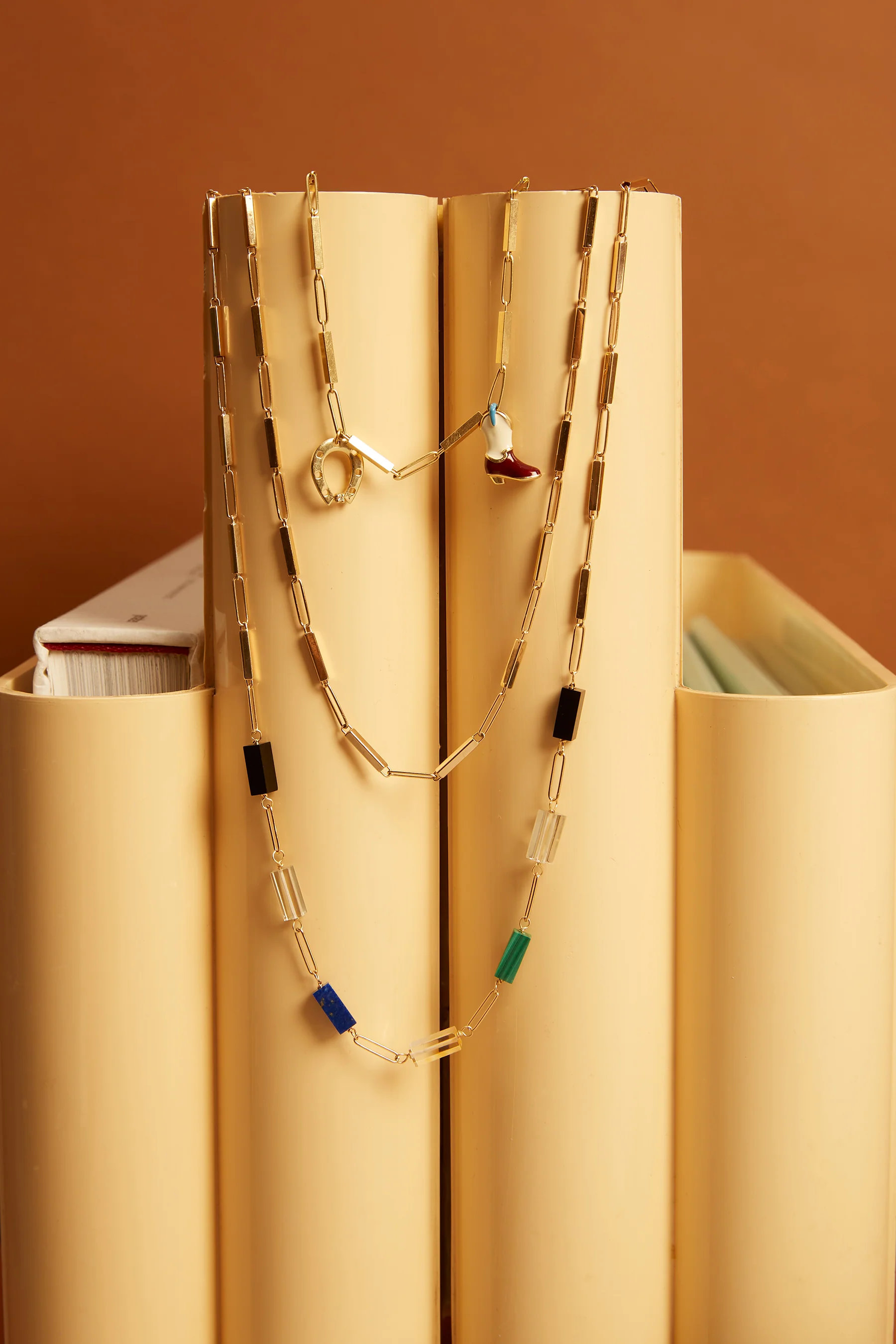 deco tubitos collana