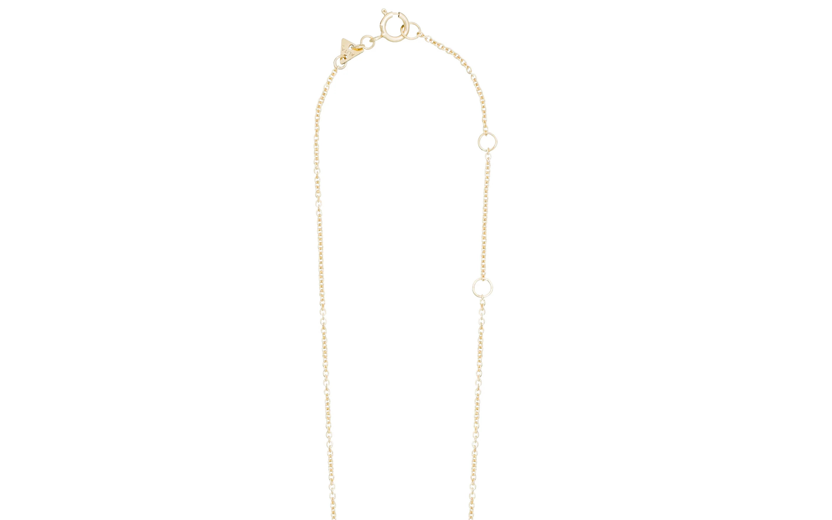 caballo marrone collana
