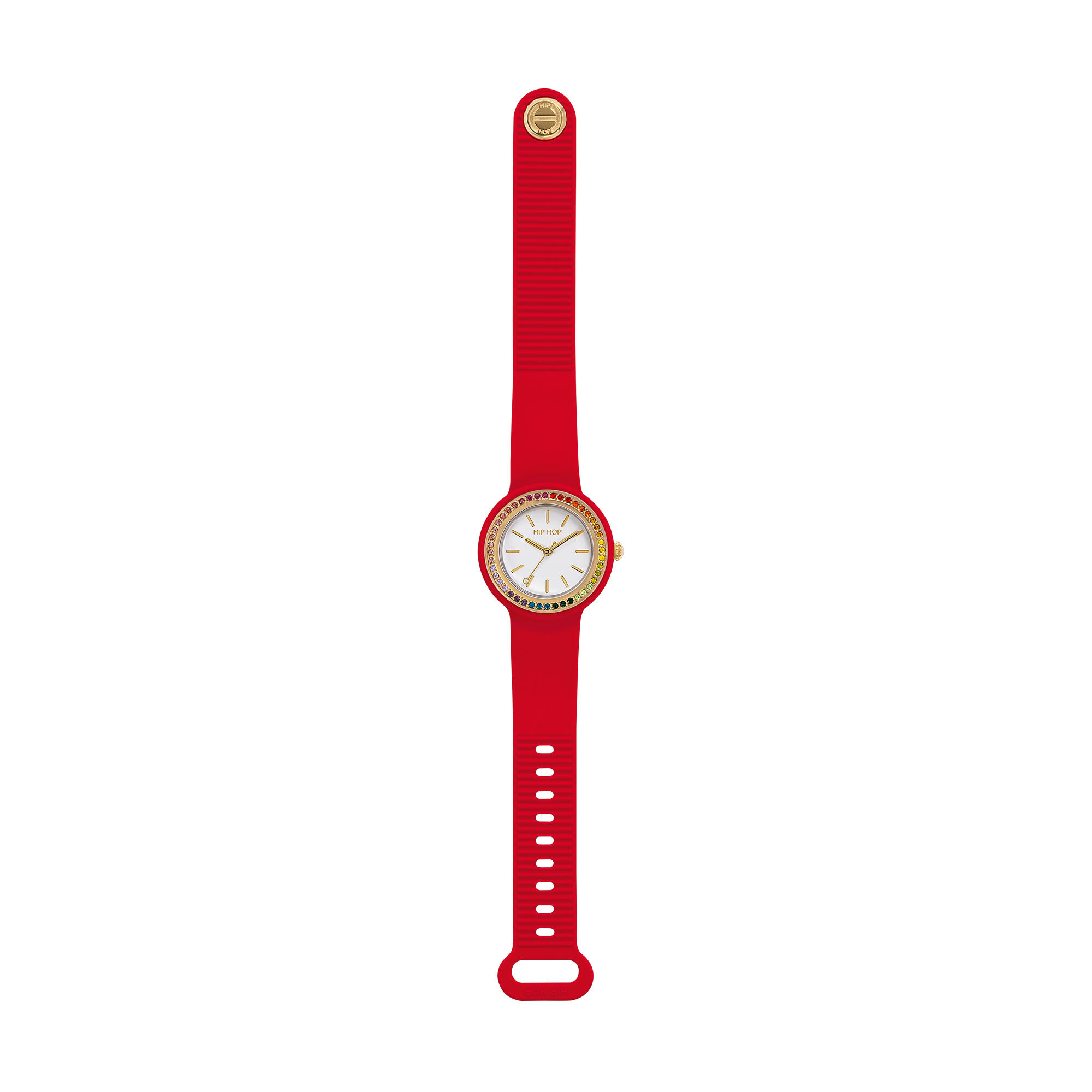 hero.dot bezel glam - crystal red