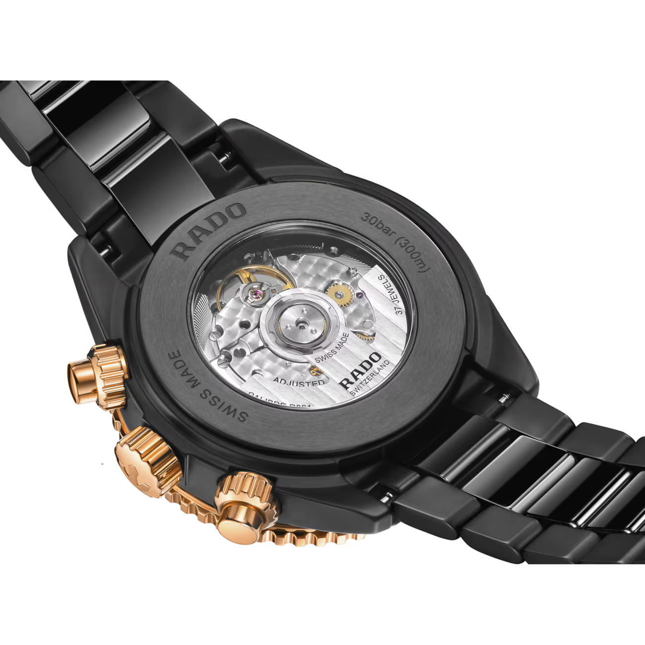captain cook high-tech ceramic automatic chronograph