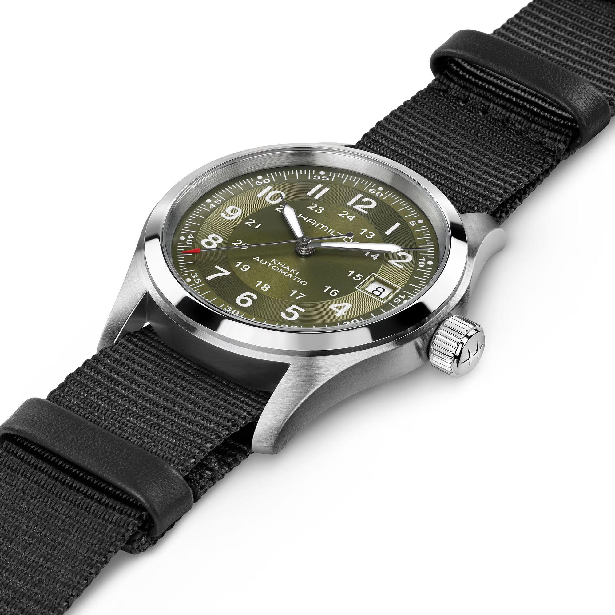 khaki field auto 38mm
