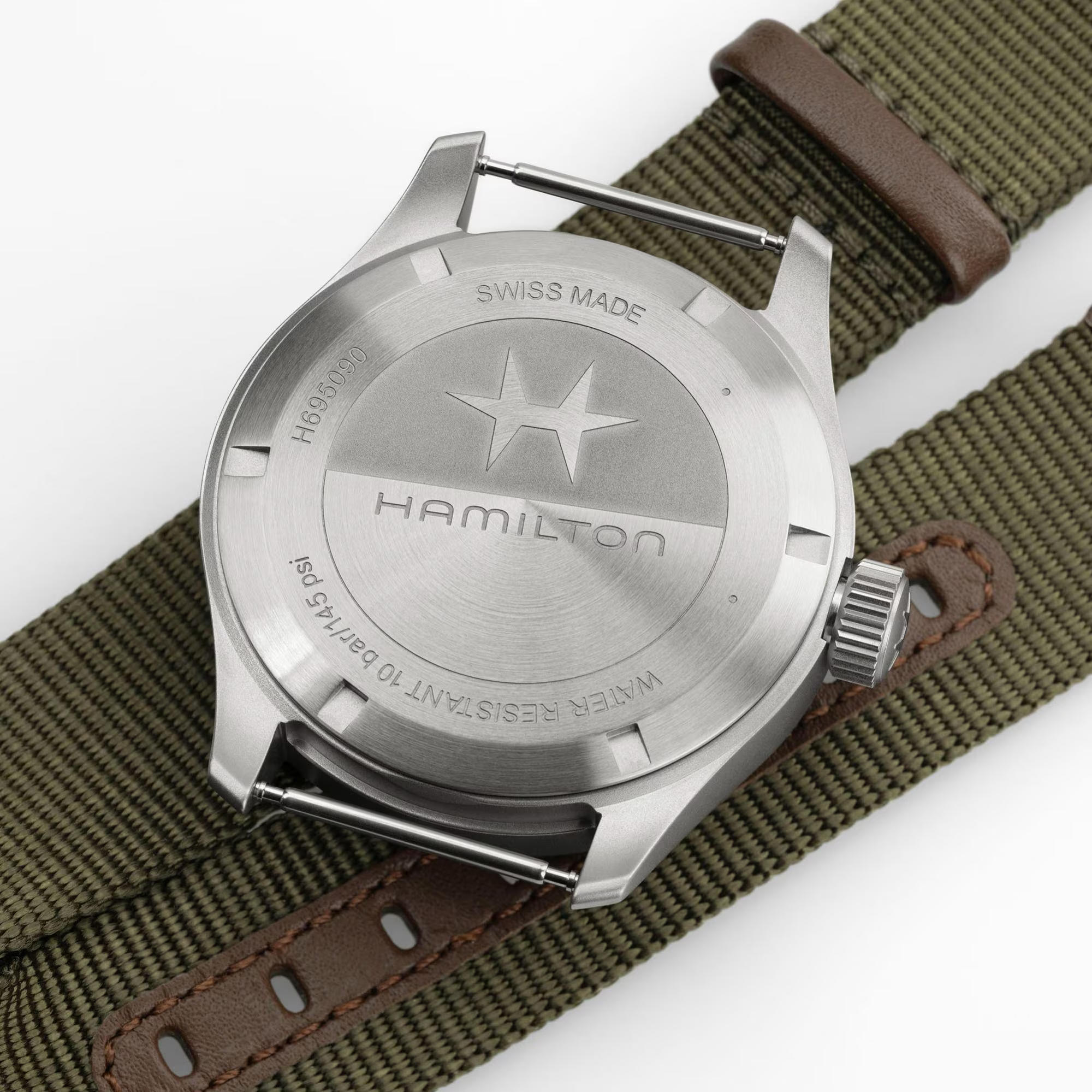 khaki field mechanical power reserve 40 mm